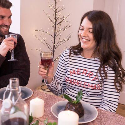 Merry Sparklemas Womens Christmas Breton