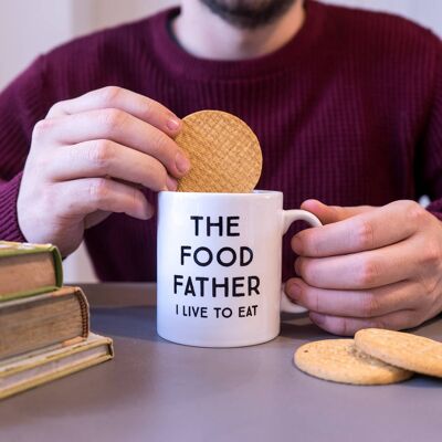 Taza El padre de la comida