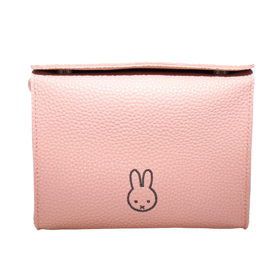 Miffy Promenade pink children's shoulder bag ©Mercis Bv.