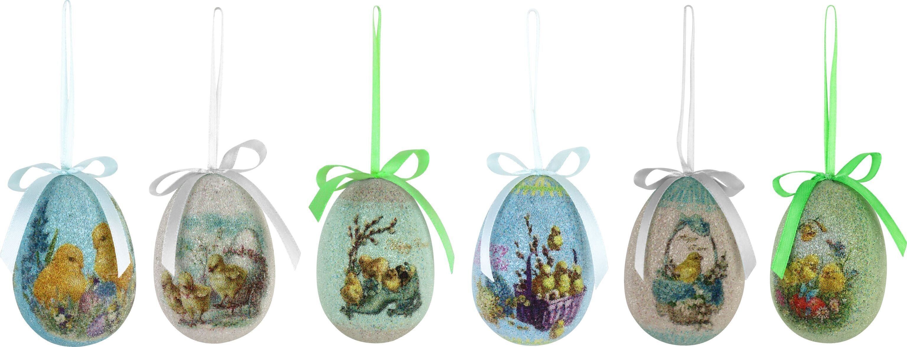 HÄNGEEIER  NOSTALGIC FLOW  6 TEILIGES SET (HOFF2054)