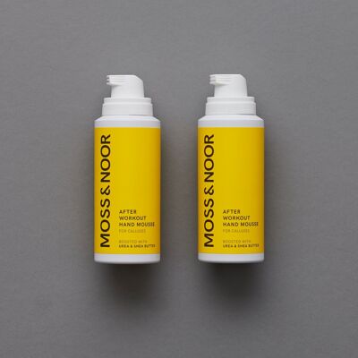 After Workout Hand Mousse - 2 pack (2 x 100 ml)