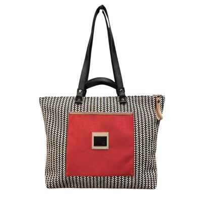 Shopper - Sac à bandoulière et à main pour femme en tissu bleu Chicco