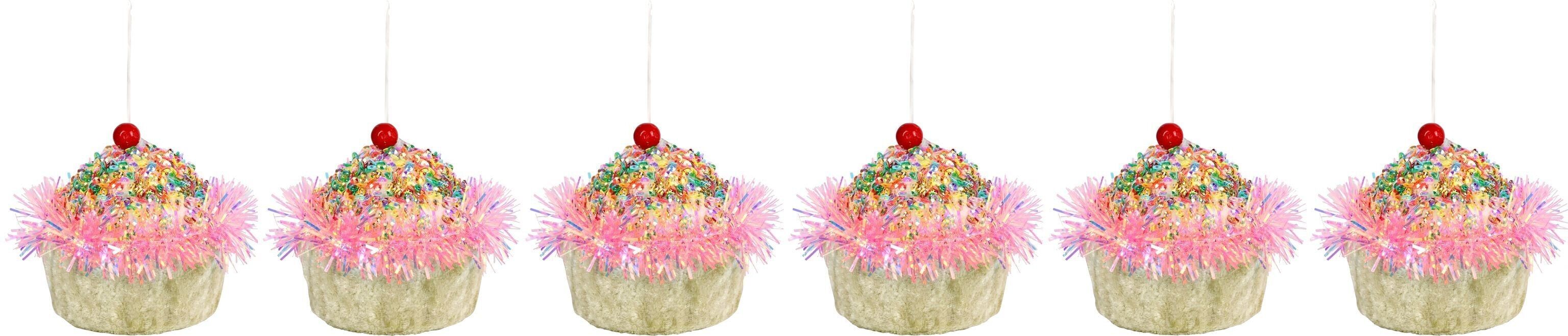 DEKOMUFFINS JOLLY XMAS  6 TEILIGES SET (HOFF4355)