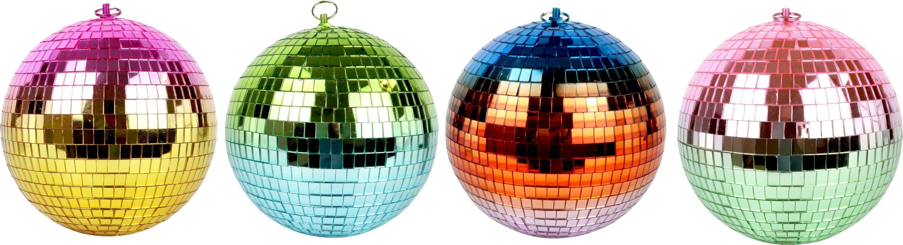 Palline decorative a specchio magico, set da 4 pezzi (HOFF6381)