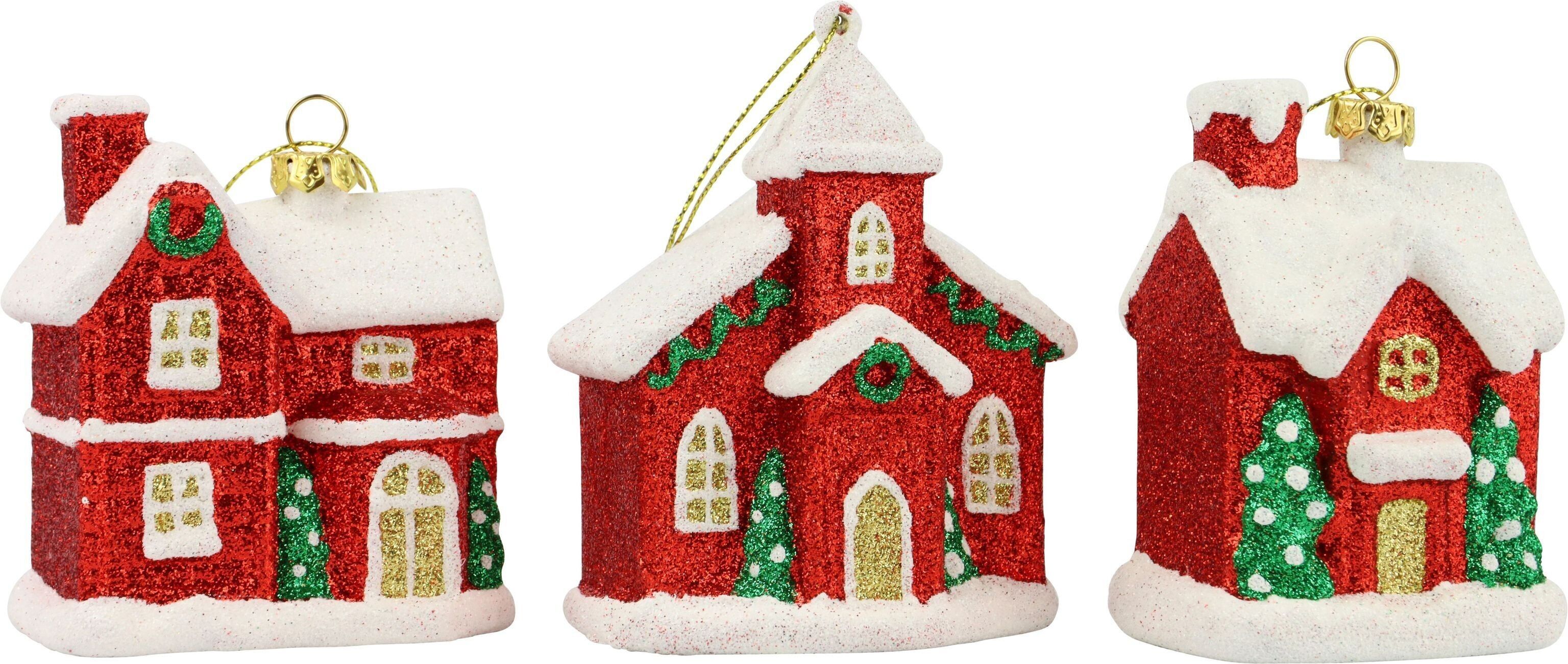 ZIERHÄNGER HÄUSER  3 TEILIGES SET (HOFF6522)