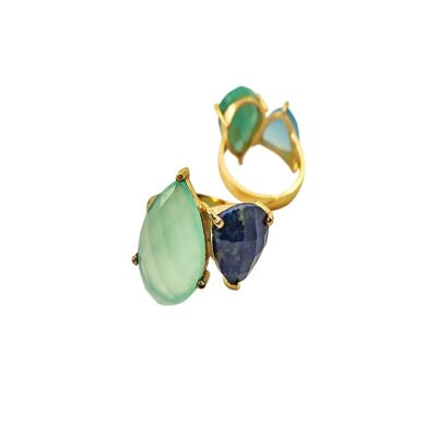 Anillo lagrima Sky love Blue