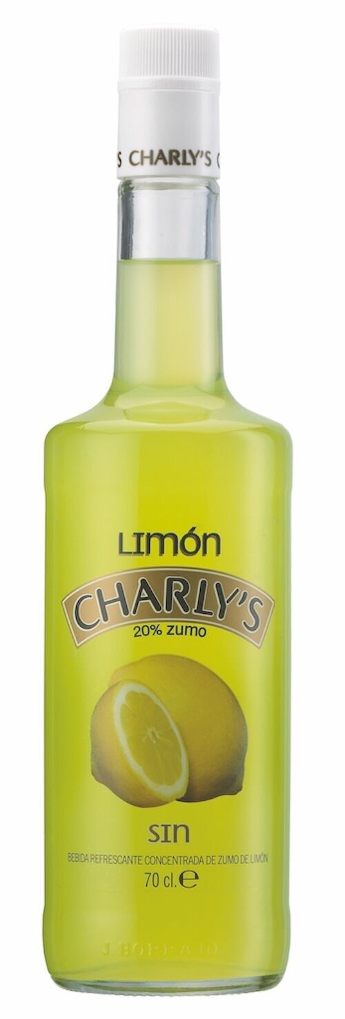 Charly’s Zitrone – Alkoholfreie Zitronenlikör-Alternative. Getränkekonzentrat mit 20 % Saft. 0,7l