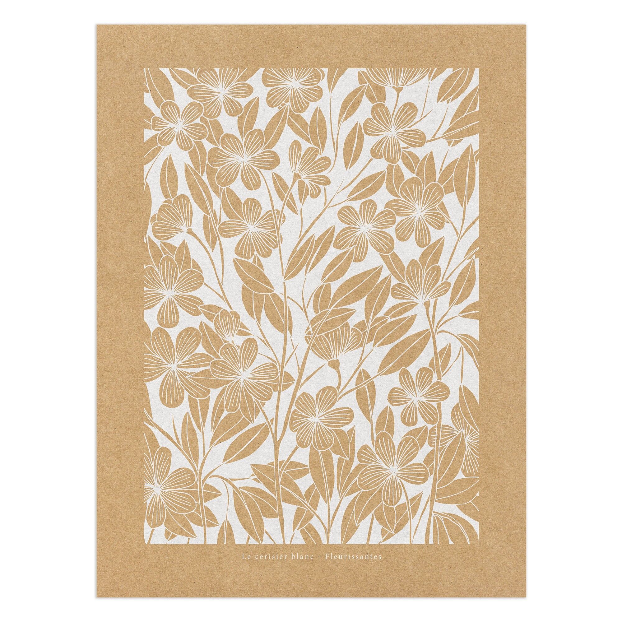 Manifesto Kraft "Fioritura"