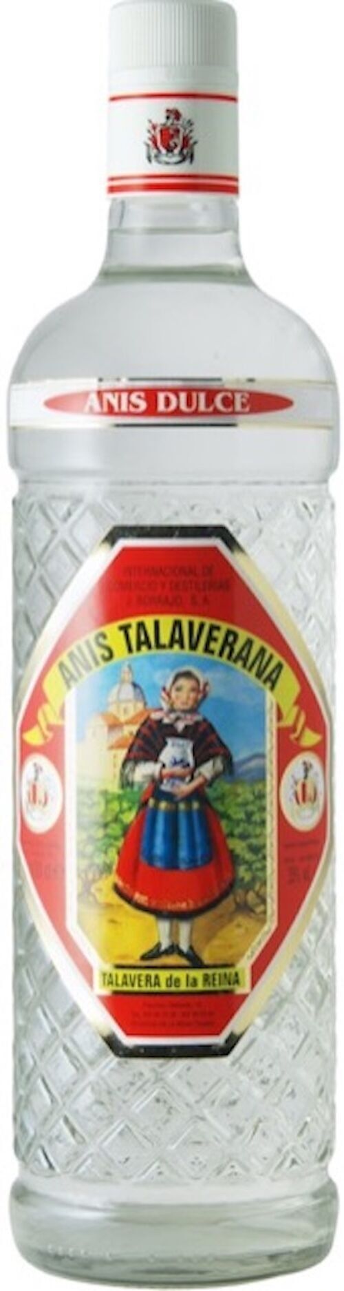 Anis Talaverana – Licor de anís clásico de Talavera de la Reina, España. 1,0 L, 35% vol.