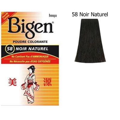 BIGEN - 58 Natural Black 100ml