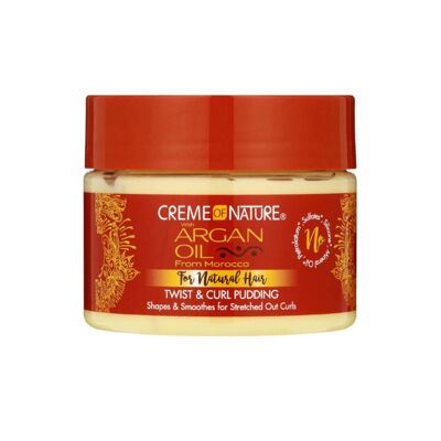 Cream of Nature Argan Twist & curl pudding 326g