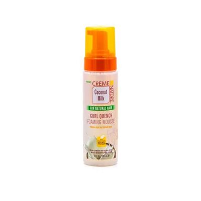 Creme of Nature Coconut Milk Curl Quench Foaming Mousse 7oz