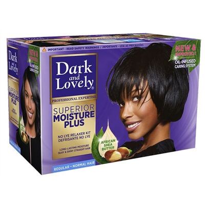 Kit de alisado regular sin lejía Dark&Lovely