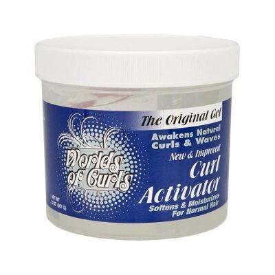Attivatore di ricci Worlds of Curls per capelli normali 32 oz