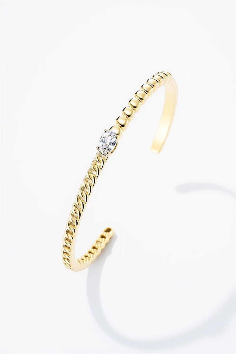 Bracciale rigido in acciaio inossidabile 324AQ187