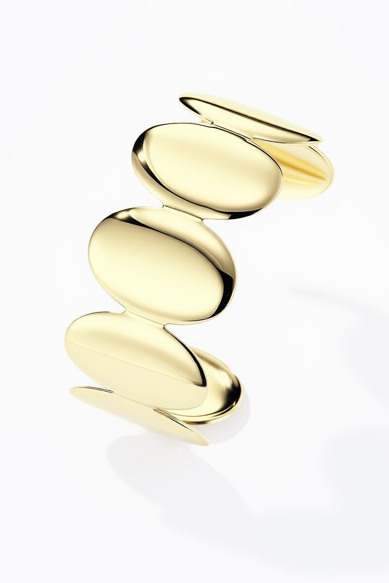 Bracciale rigido in acciaio inossidabile 324AQ189