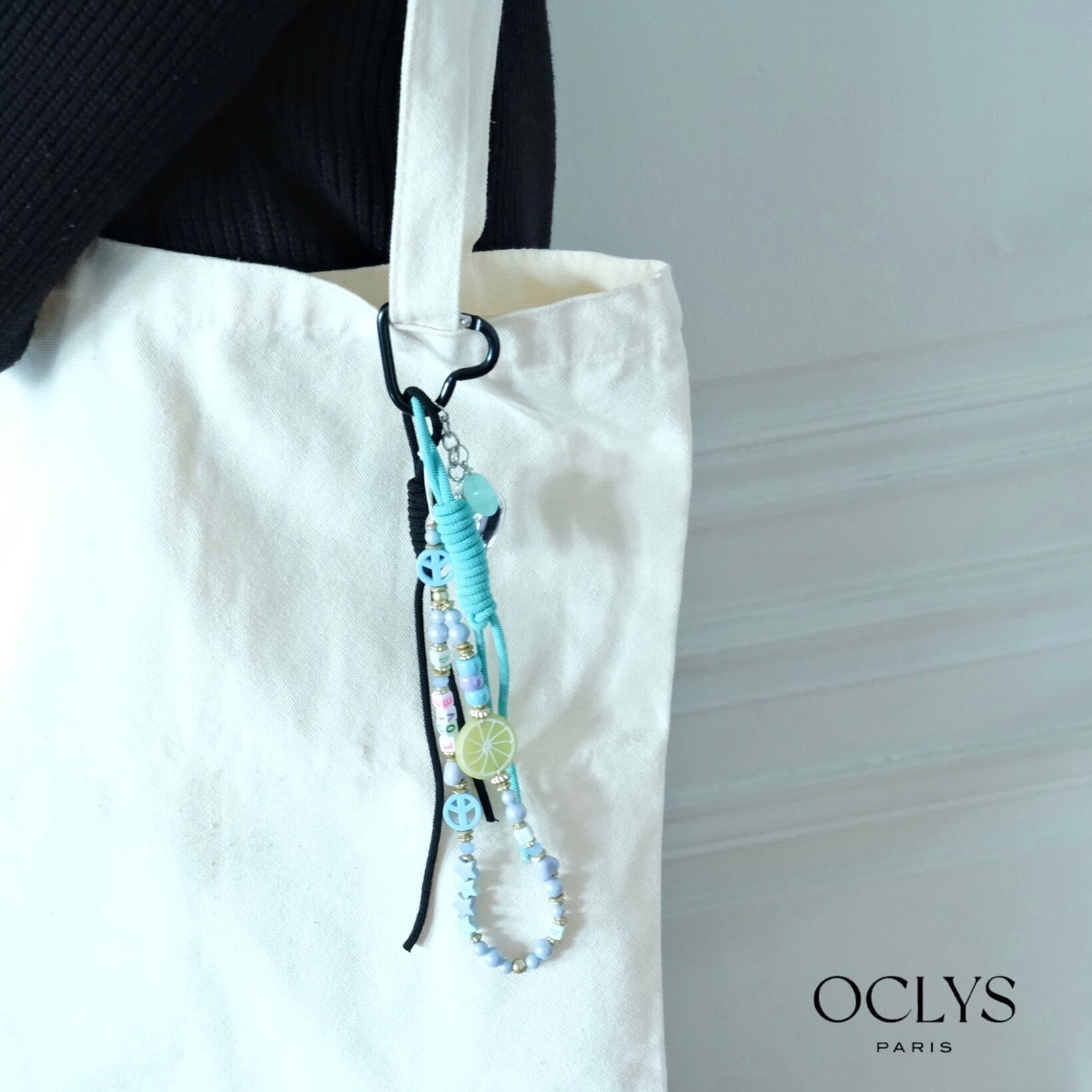 Porte clés cœur étoile Kiko