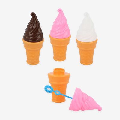 Petit cadeau : flacon de bulle cornet de glace