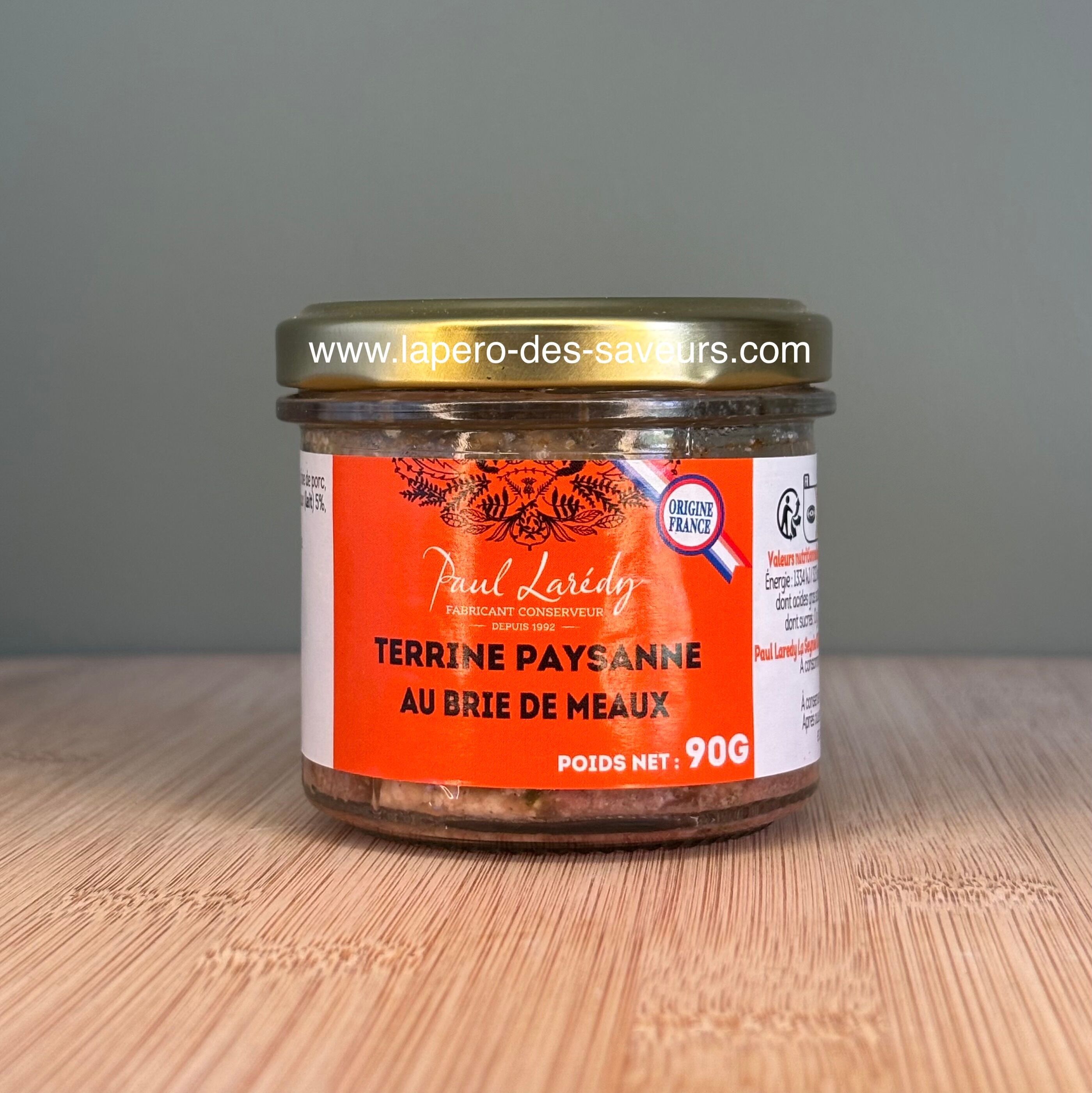 Bauernterrine mit Brie de Meaux 90g