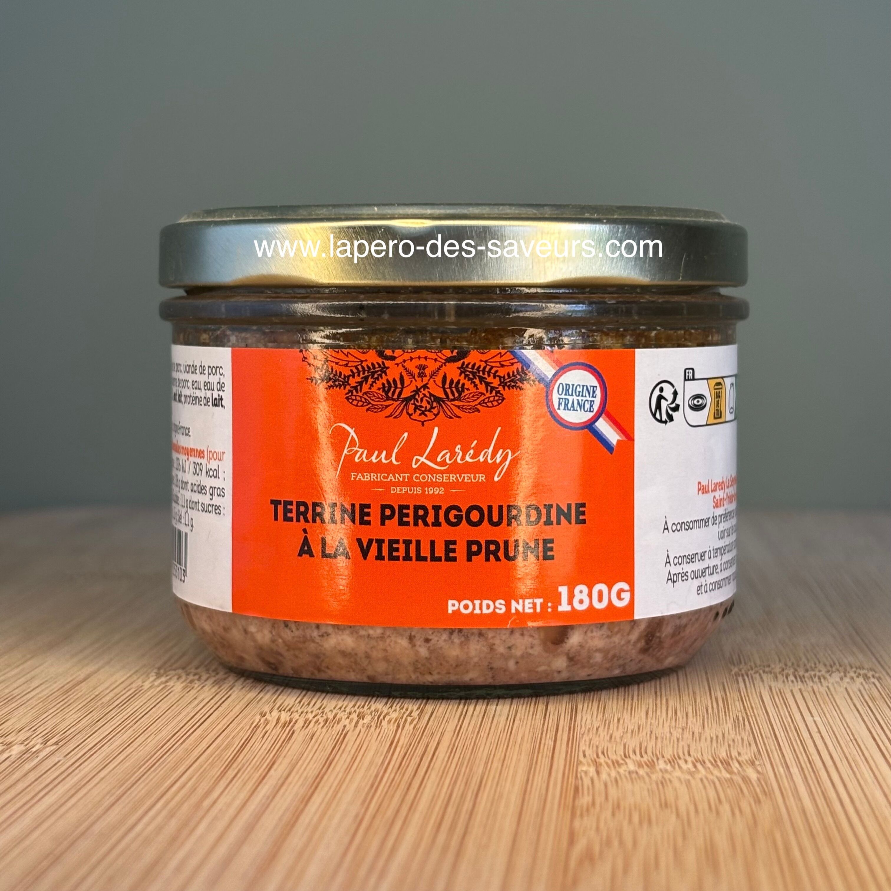 Périgord-Terrine mit alten Pflaumen 180g