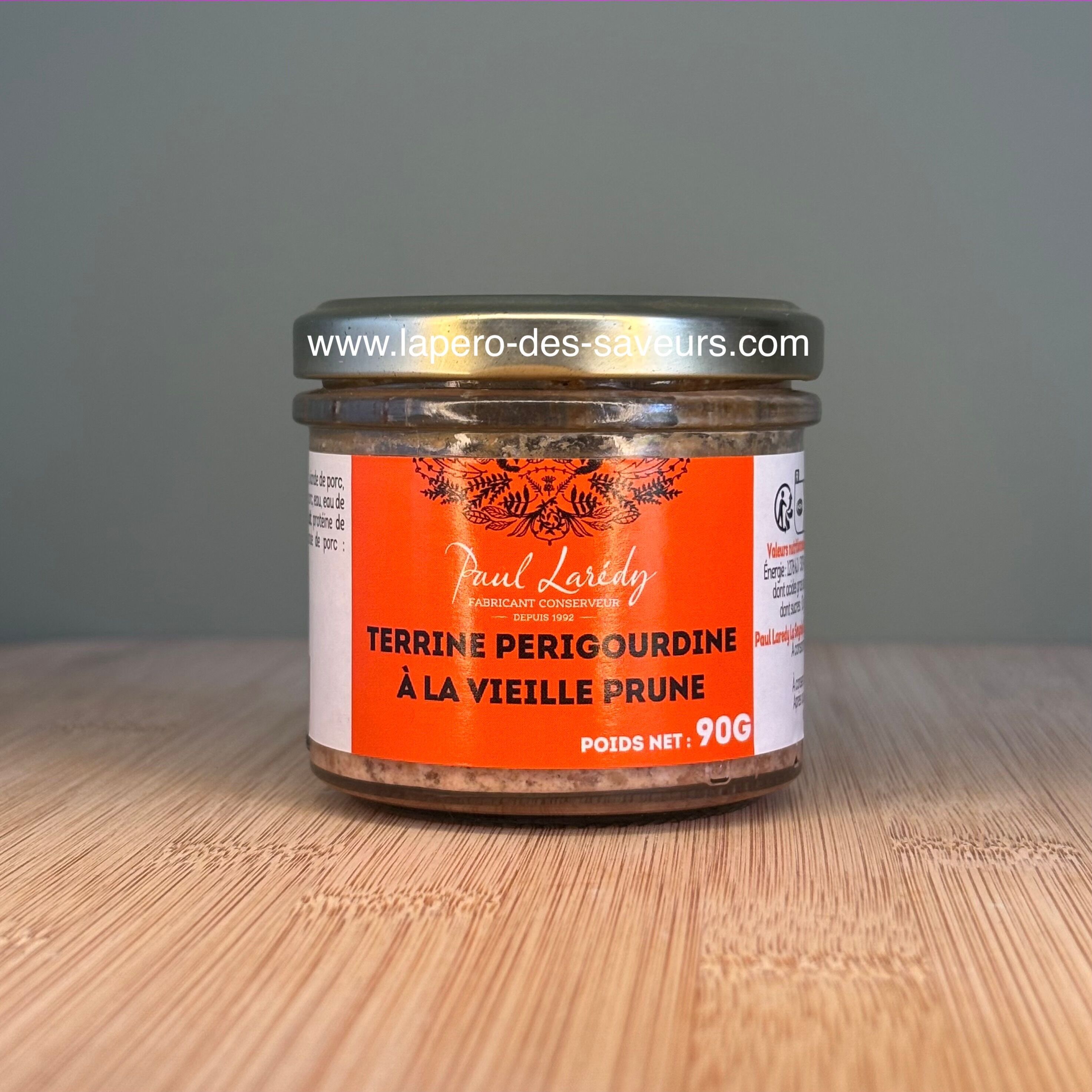 Périgord-Terrine mit alten Pflaumen 90g