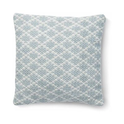 Coussin en treillis tissé Hug Rug Gris ciel