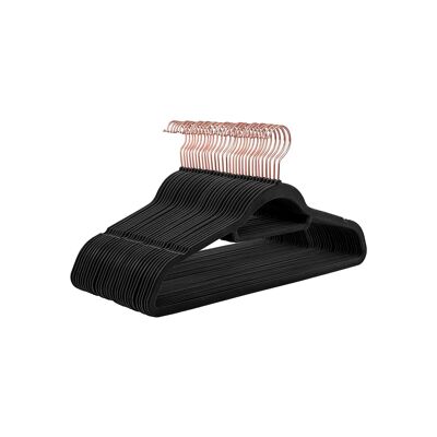 Juego de 30 perchas de ropa de 0,6 cm de grosor.