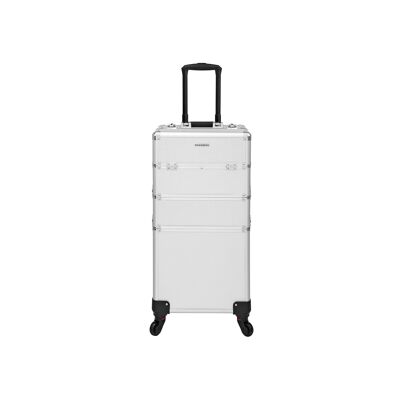 3-in-1 cosmeticatrolley zilver