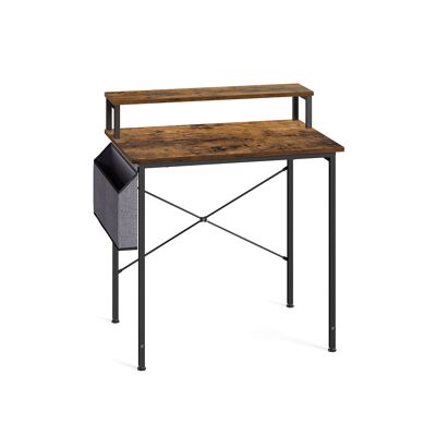 Bureau avec support d'écran pour bureau à domicile 80 x 55 cm