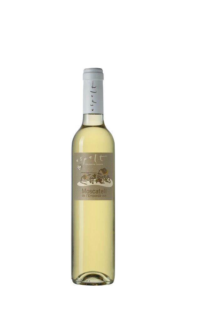 Moscatell de l’Empordà – vino de postre ecológico de Cataluña (Moscatel de Alejandría), 0,5l, 15% vol.