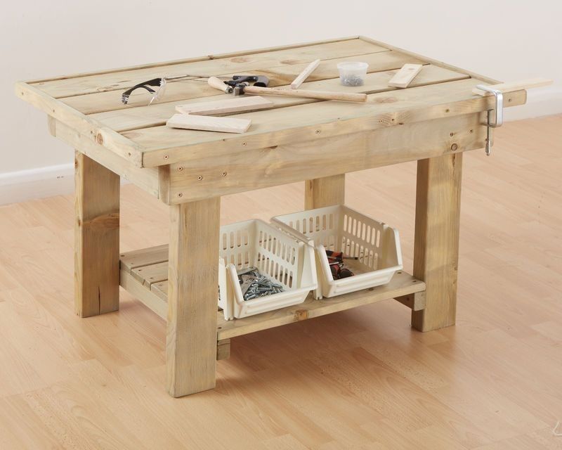 Panca da lavoro in legno Chunky Monkey (KS1) - 50995