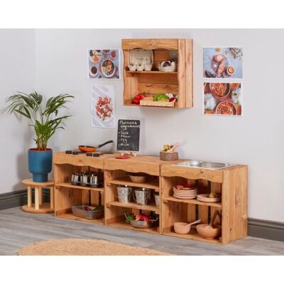 Cosy Curiosity Farm House Crate Kitchen 3Pk - 54917