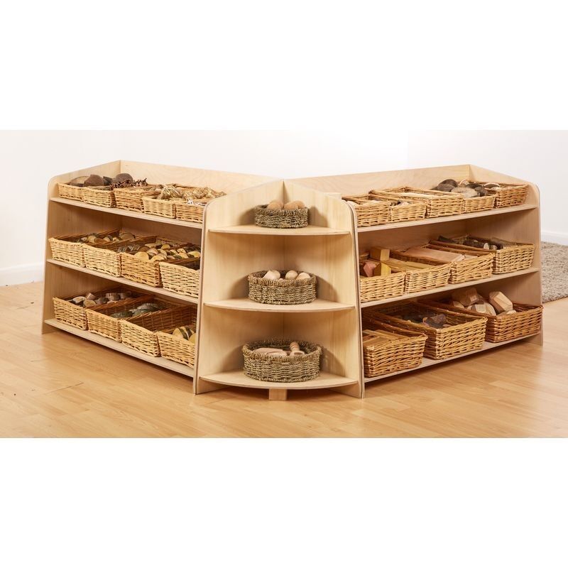 Cosy Healdswood Shelf And Corner Set - 28796