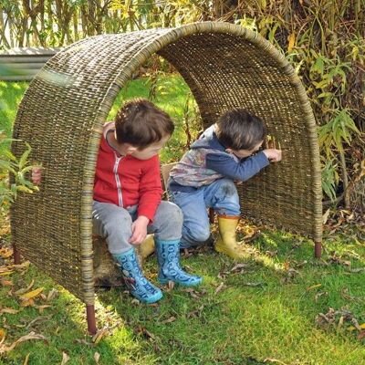 Arco da esterno in vimini di medie dimensioni - 28764