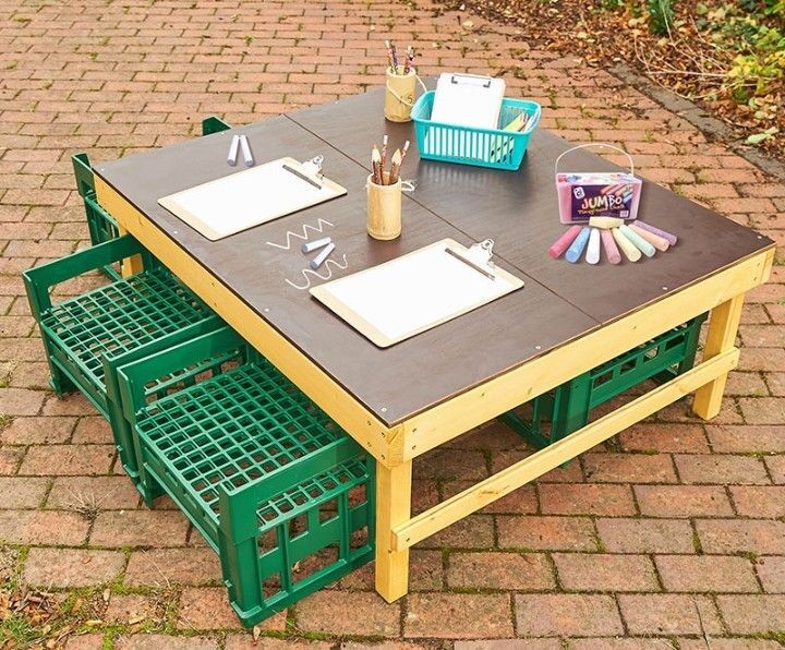 Tavolo da gioco basso Cosy Windmill Hcrate - 33464