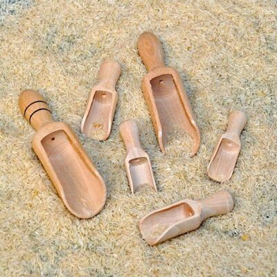 Cosy Wooden Scoops (6pk) - 25561