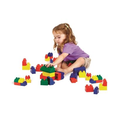 Mini blocs éducatifs Edushape - 52 pièces