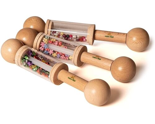Learn Well Mini Rattle Rollers (Set of 3)