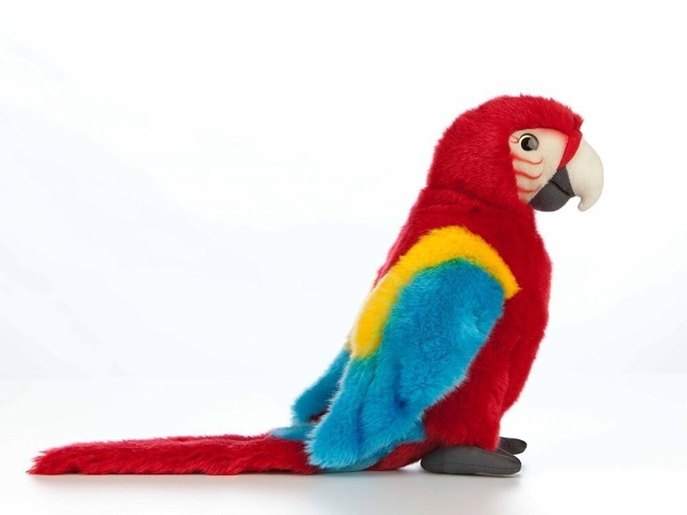 Living Nature: Rot-blauer Ara 24 cm (2 Stück)