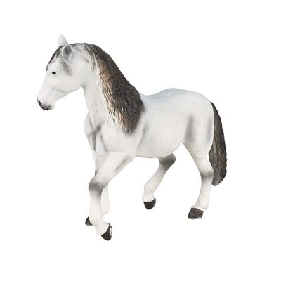Cheval jouet Mojo Horses, étalon andalou gris - 387149