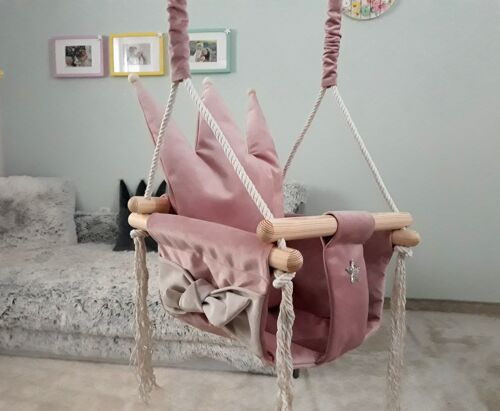 Crown swing, pink