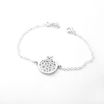 Sterling Silver Bracelet Pomegranate No. 4