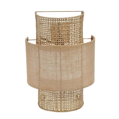 Applique en jute Bolly - Naturel - M