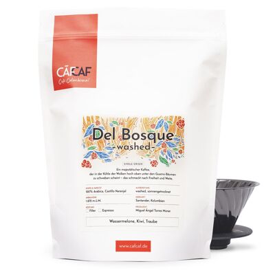 Kaffee Del Bosque washed fermentiert 1kg