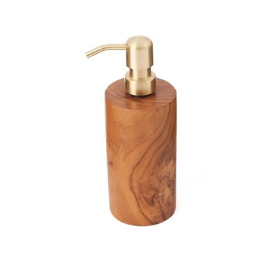 El dispensador de jabón de madera - Natural