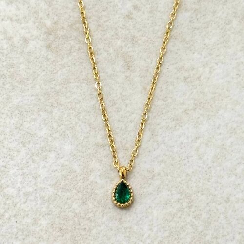 Moya Minimal Drop Necklace