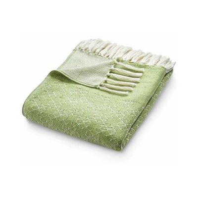 Jeté en treillis tissé Hug Rug vert