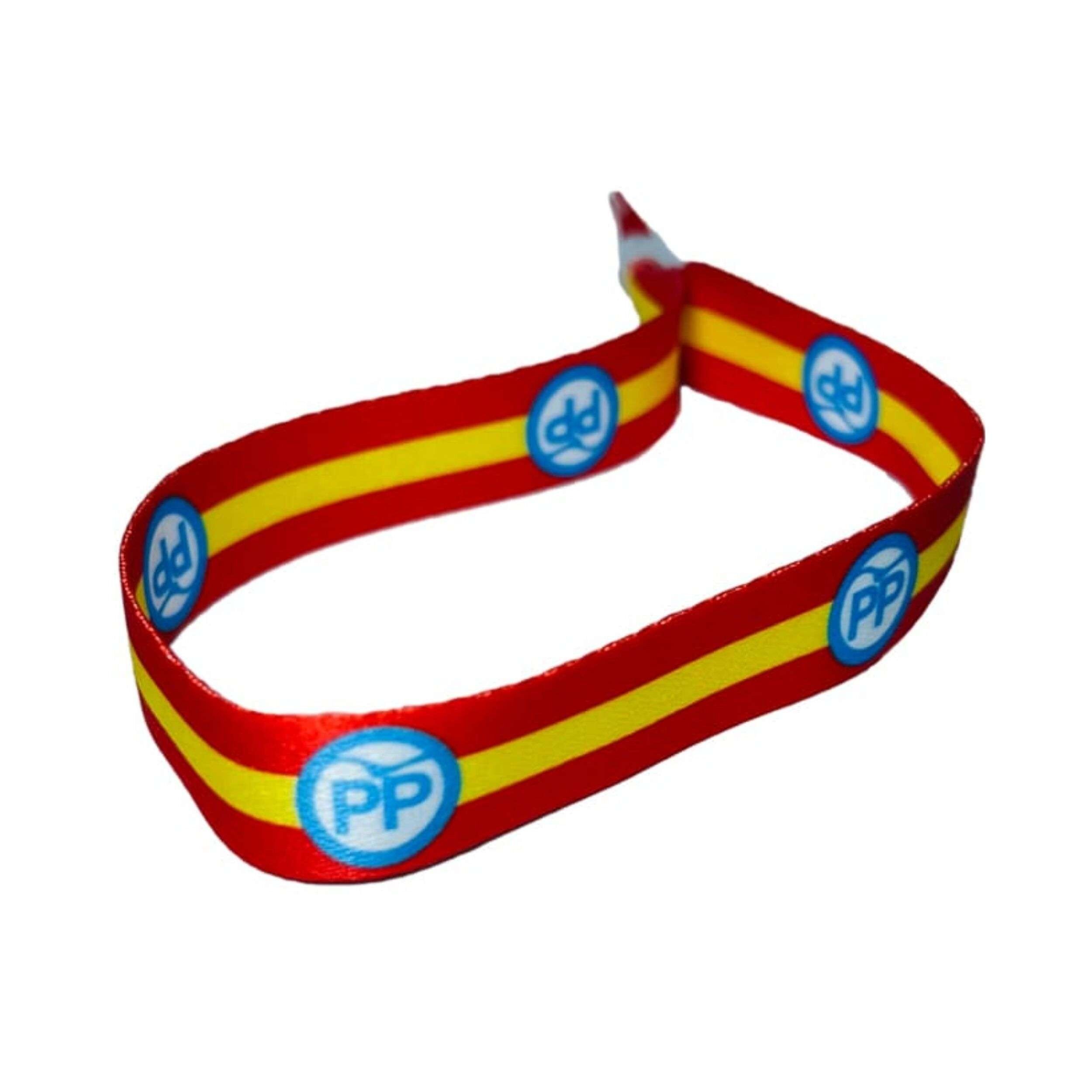 Bracelet - PP Popular Party - Spanish Flag - P192