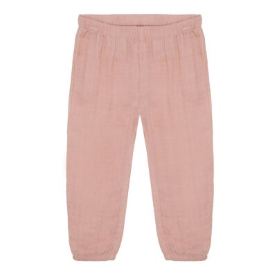 Gauze bukser – Powder Pink NYHED