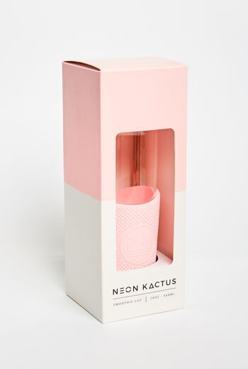 Tasse à Smoothie Neon Kactus - Flamant Rose 20oz 5